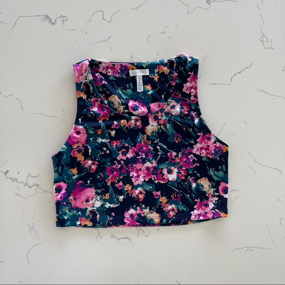 Floral Crop Top